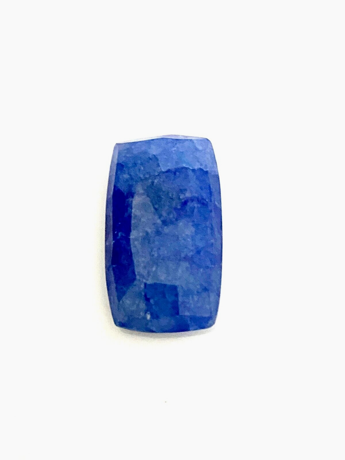 Natural Blue Sapphire Faceted Gemstone - 28ct