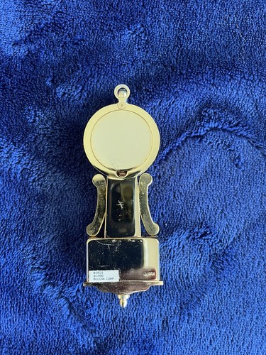 Bulova Miniature Clock B0531. 'Worthington' Limited Moon Phase Clock with Wall.