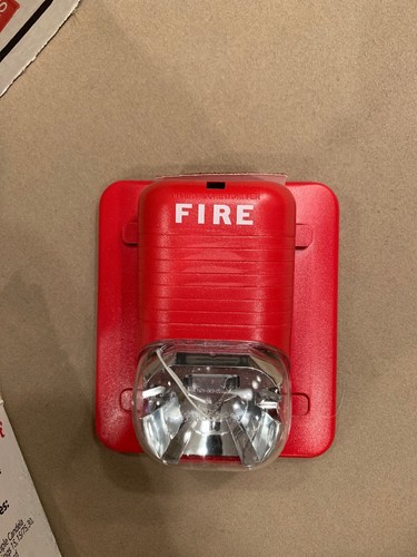 NEW SPECTRA ALERT S1224MC FIRE SYSTEM SENSOR~WALL STROBE ONLY~12/24V~RED