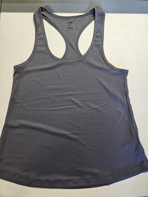 Soffe Racerback Tank Womens S Gray