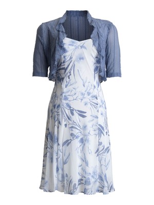 

CONNECTED APPAREL Женская синяя эластичная куртка-болеро, Синий, TPK15080M1