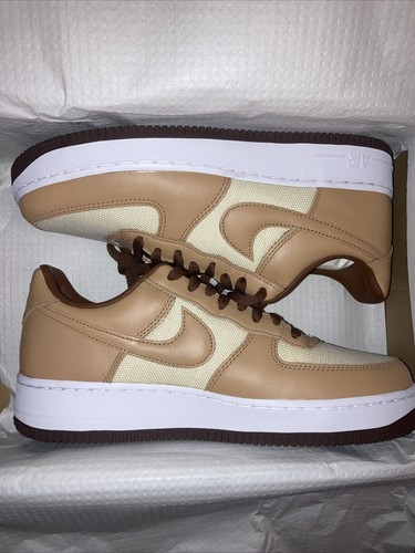 NIKE AIR FORCE 1 QS 【ACORN】 NIKE Air Force One Low Acorn and Chocolate Bottom DS Size