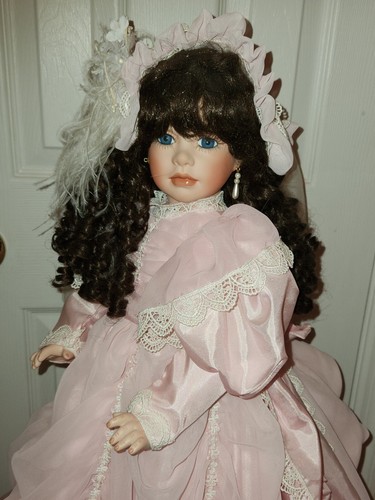 SACHI #37/300 Janis Berard Victorian 24" Full Porcelain Doll