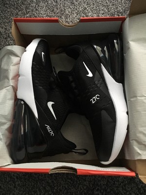 Brand New Nike Air Max 270 Black And White Size Uk 4 Eur 36.5