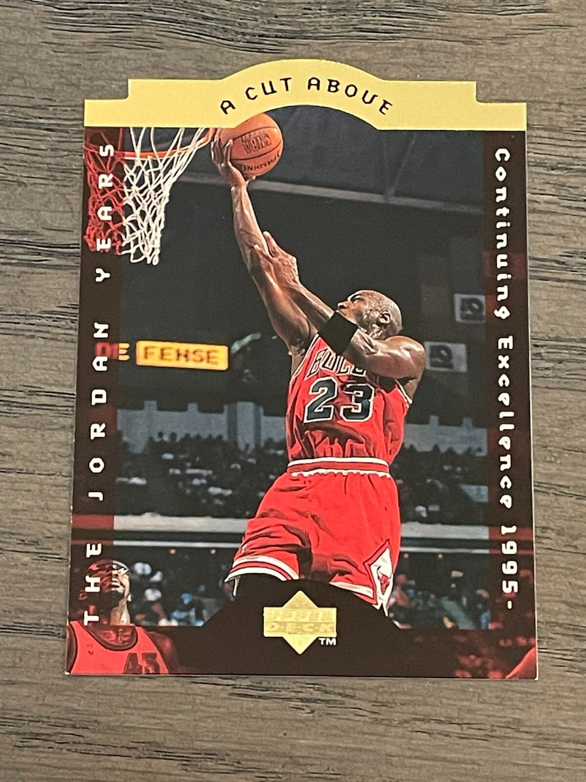 1996-97 Upper Deck Michael Jordan A Cut Above #CA10 Chicago