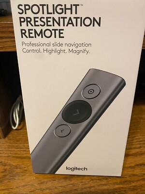 Logitech Spotlight 910-004654 Wireless Presentation Remote Control with USB -...