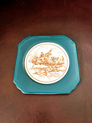 Syracuse China O.P.Co Historic American Theme Plate Washington Crossing Delaware