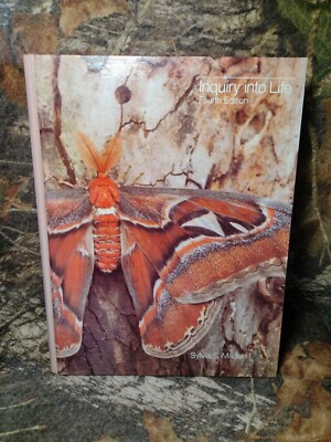 Inquiry into Life by Sylvia S. Mader -1985 -Hardcover -4th Edition -Life Science