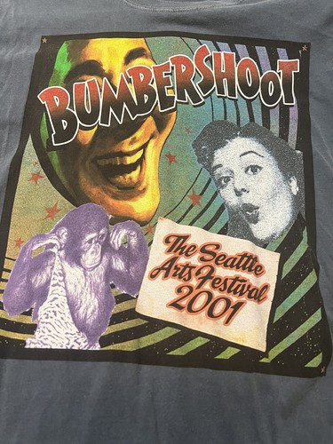アートTシャツ2000 BUMBERSHOOT ミュージックフェスティバル アートTシャツ2000 BUMBERSHOOT ミュージックフェスティバル