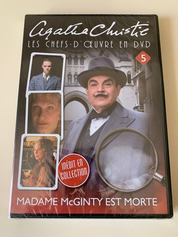 Agatha Christie Chefs-D'Oeuvre 5 Madame Mcginty Est Morte/ Dvd Neuf Sous Blister