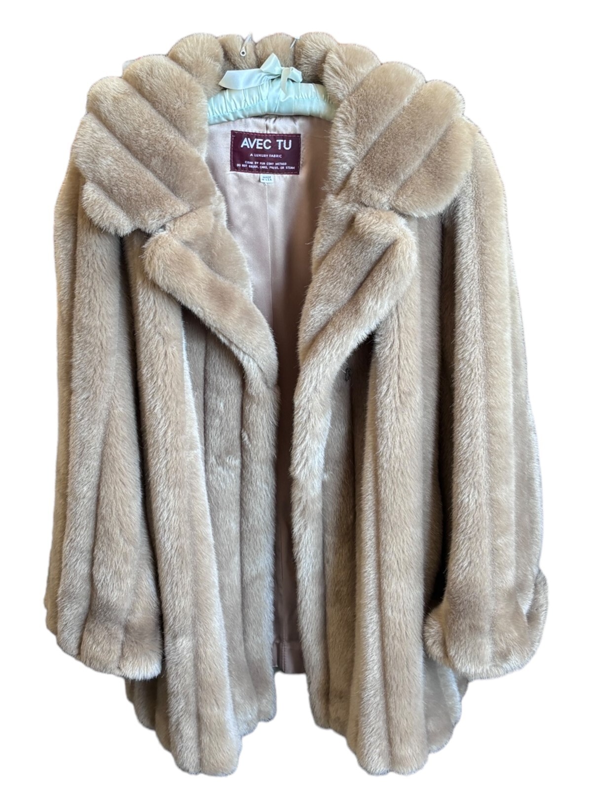 【m】Bibiy. AMERIA FUR COAT BIBIY. MADE | MIRIAM FUR COAT BEIGE｜Bibiy.