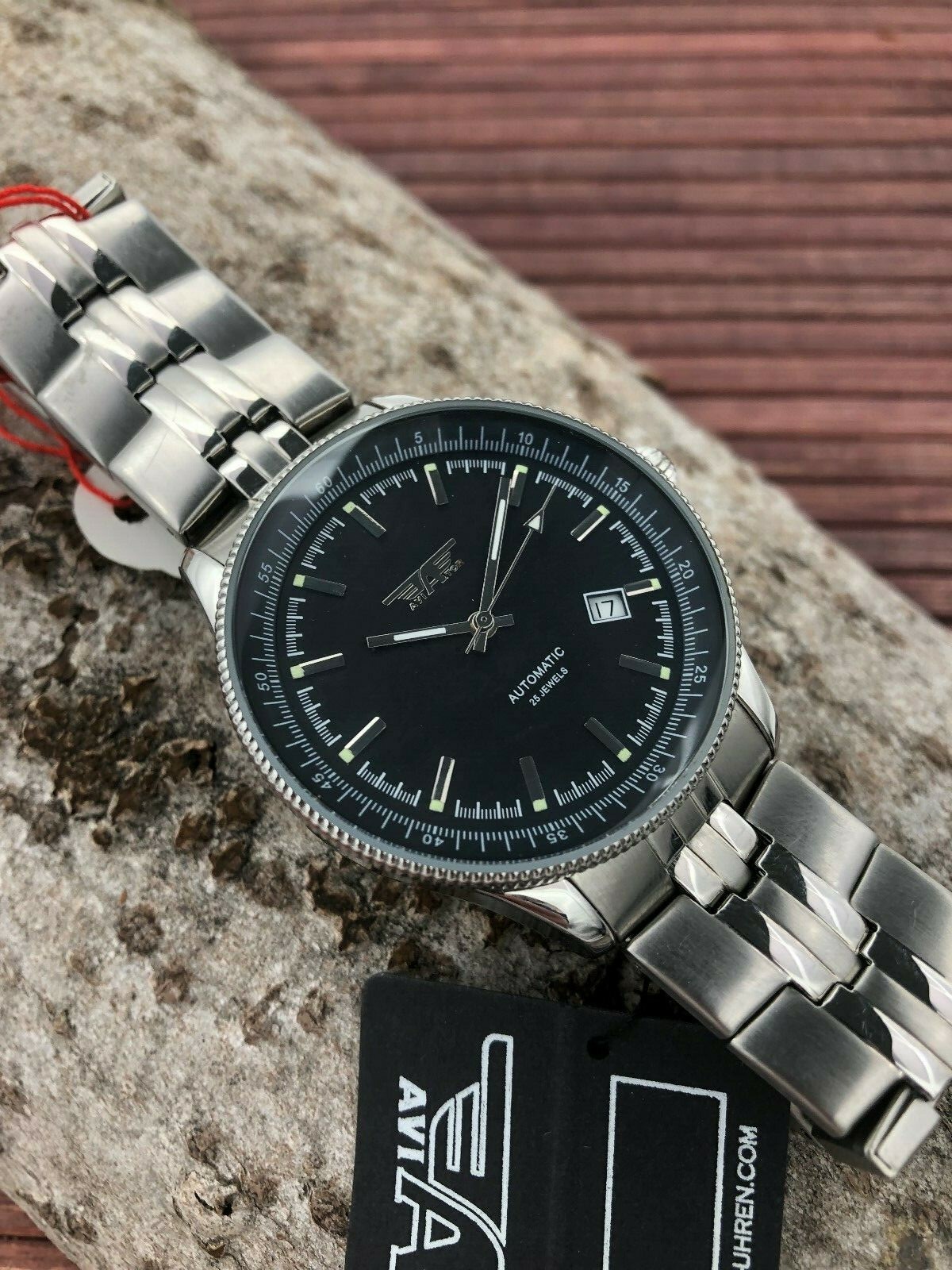 Aviation Automatic Watch ETA 2824 2 Clone Made In Germany Original 