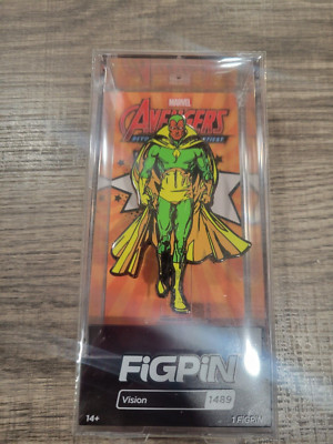 FiGPiN NYCC 2023 Exclusive - Marvel Avengers - Vision #1489 - LE1000