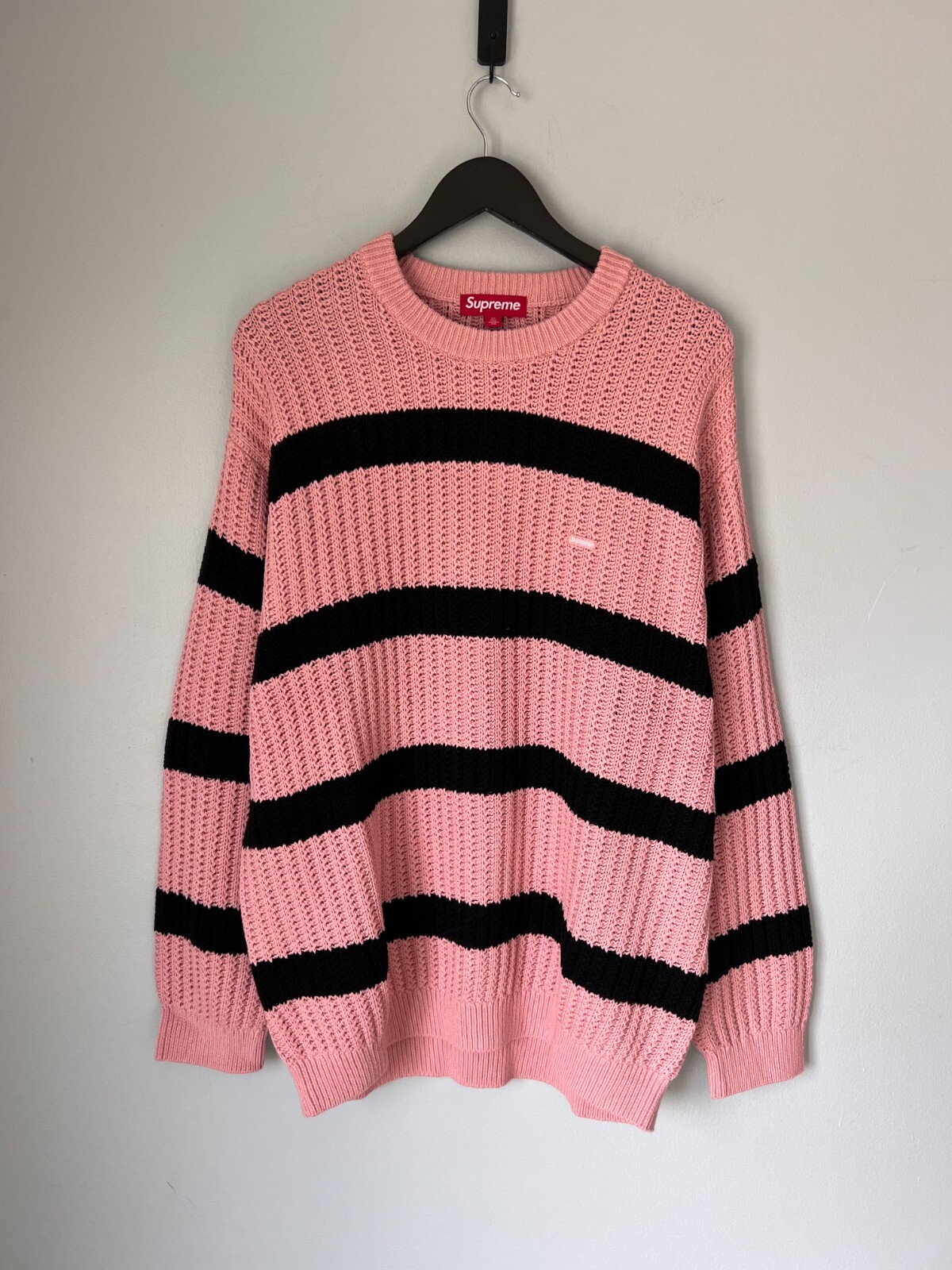 Supreme Supreme XL ニットセーター 緑・ピンク Loose Gauge Small Box 