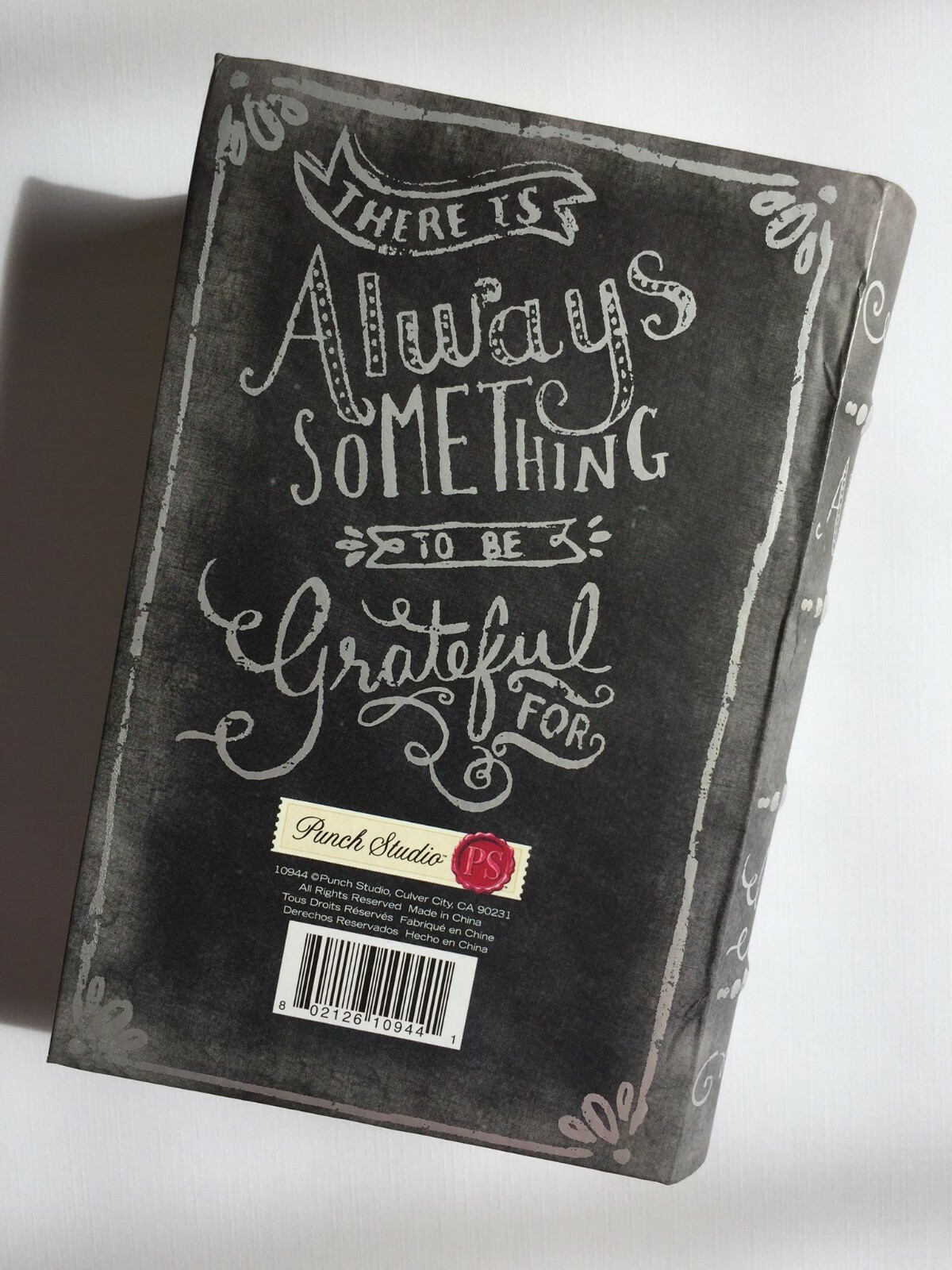 PUNCH STUDIO. Faux BOOK. BOX. INSPIRATIONAL Gift Box. STASH BOX. SECRET. SAFE.