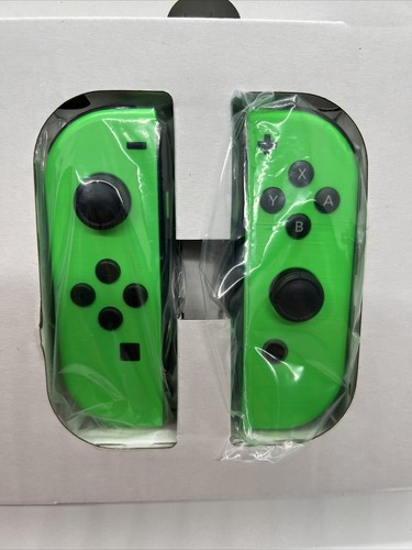 Nintendo Switch - 【おまけ付】NintendoSwitchJoy-Conネオン Nintendo Switch Joy Cons Controller LEFT & Right Neon Green
