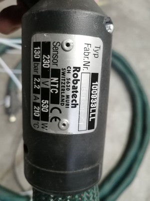 Robatech Heated glue hose 5 meter length part no.100933LLL