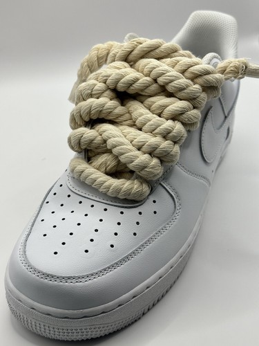 靴 NIKE AIR FORCE 1 WHITE ROPE CUSTOM Custom Air Force 1 