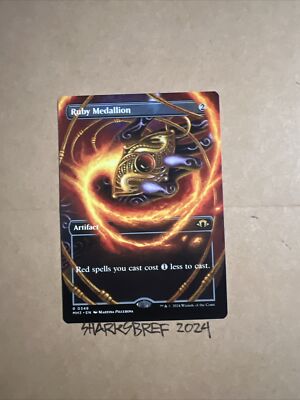 MTG Ruby Medallion MH3 0348 R NM Extended Art Regular