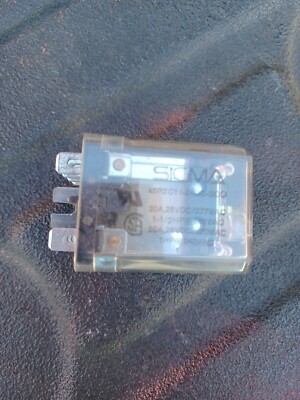 SIGMA Relay 45R2C11-24DC-SCO 20A,28VDC/277 VAC 1-1/2 HP@240VAC