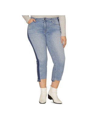 

SANCUARY DENIM Женские джинсы с высокой талией на молнии плюс, Синий, QP523D56SPSZ
