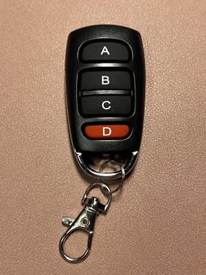 Wireless RF 433mhz Remote Control Copy Code Garage Door Gate Duplicator  Key 