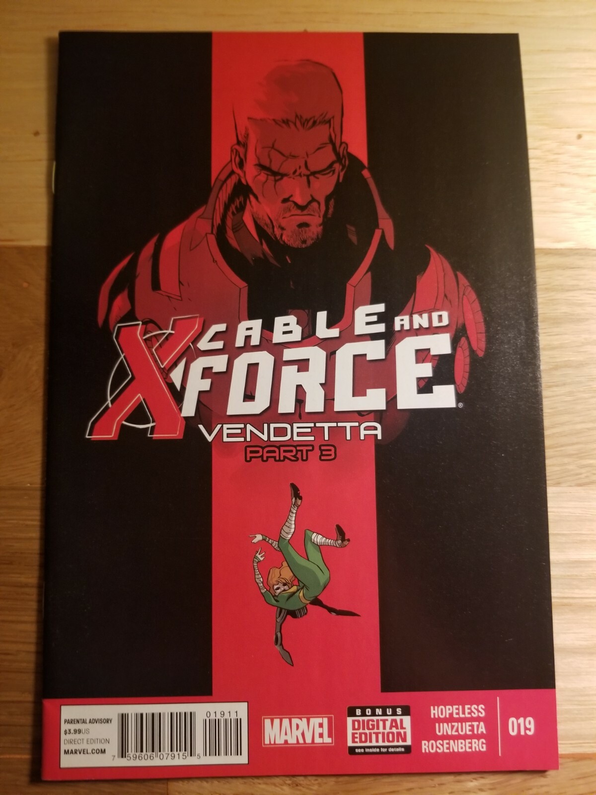 値下げ❗️Cable u0026 X-force #1 インセンティブ表紙 アメコミリーフ