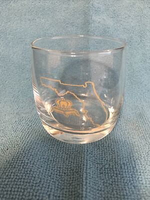 Rare Crown Royal Florida Glass