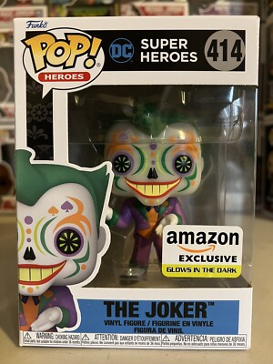 Funko Pop! Vinyl: DC Comics - Joker (Glows in the Dark) - Amazon (AM)...