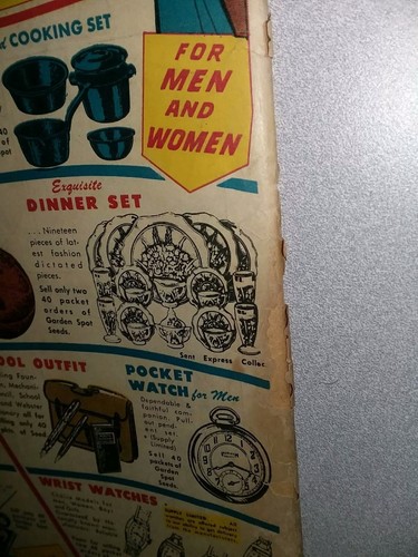 THE BARKER #7 QUALITY comics 1948 KLAUS NORDLING ART golden age clown humor kids