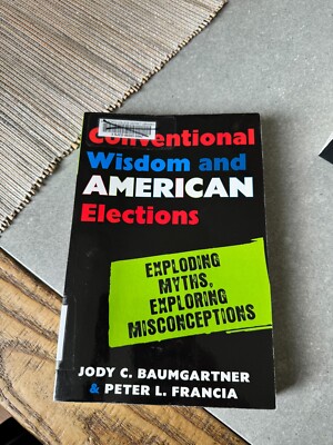 Conventional Wisdom and American Elections : Exploding Myths, (Library)