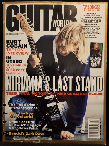 Guitar World Magazine October 2003 Nirvana Kurt Cobain Lost Guitar World Magazine October 2003 Nirvana Kurt Cobain Lost