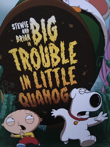 Family Guy Poster -  Big Trouble in Little Quahog  SDCC 2018 Exclusive Comic-Con