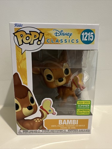 Funko Pop Disney Classics Bambi #1215 Vinyl Figure 2022 SDCC