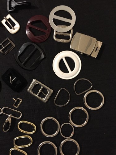 vintage belt buckles And Hooks