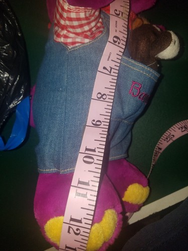 Farmer Barney Plush With Horse In Pocket 13