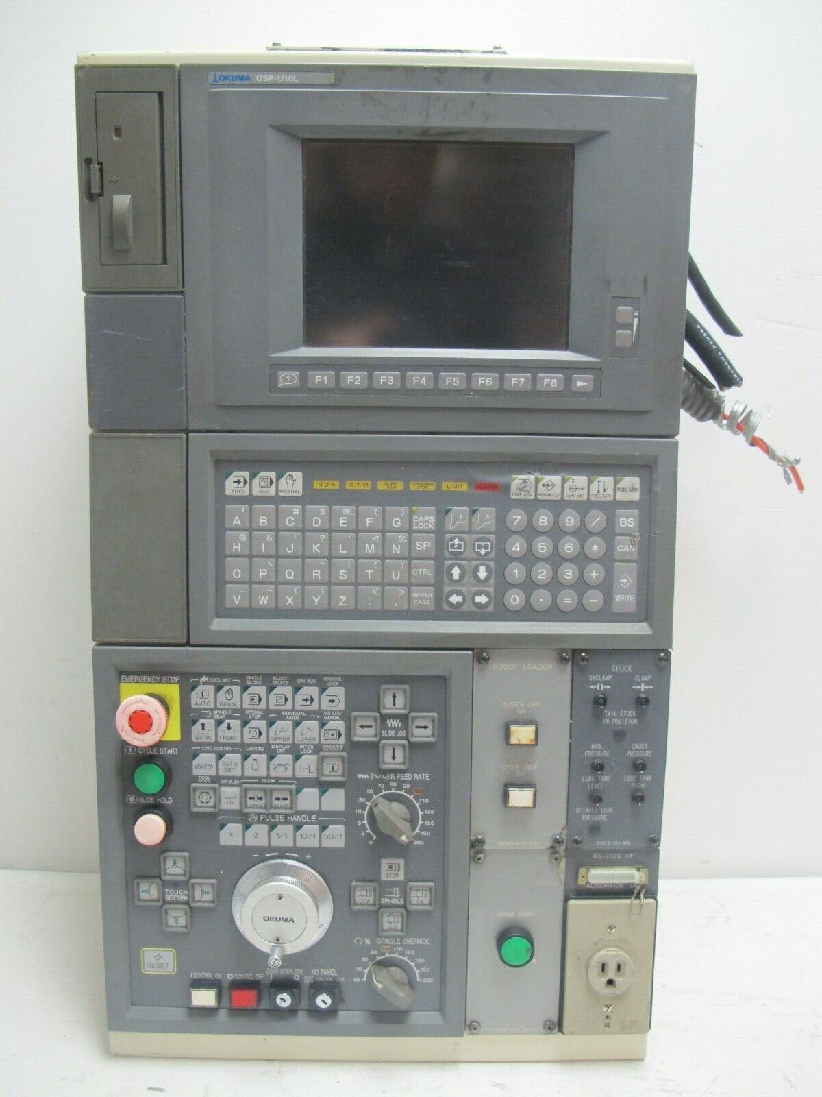 OKUMA OSP-U10L CNC Machine Control Panel Controller OSPU10L OKUMA OSP-U10L CNC Machine Control Panel Controller OSPU10L
