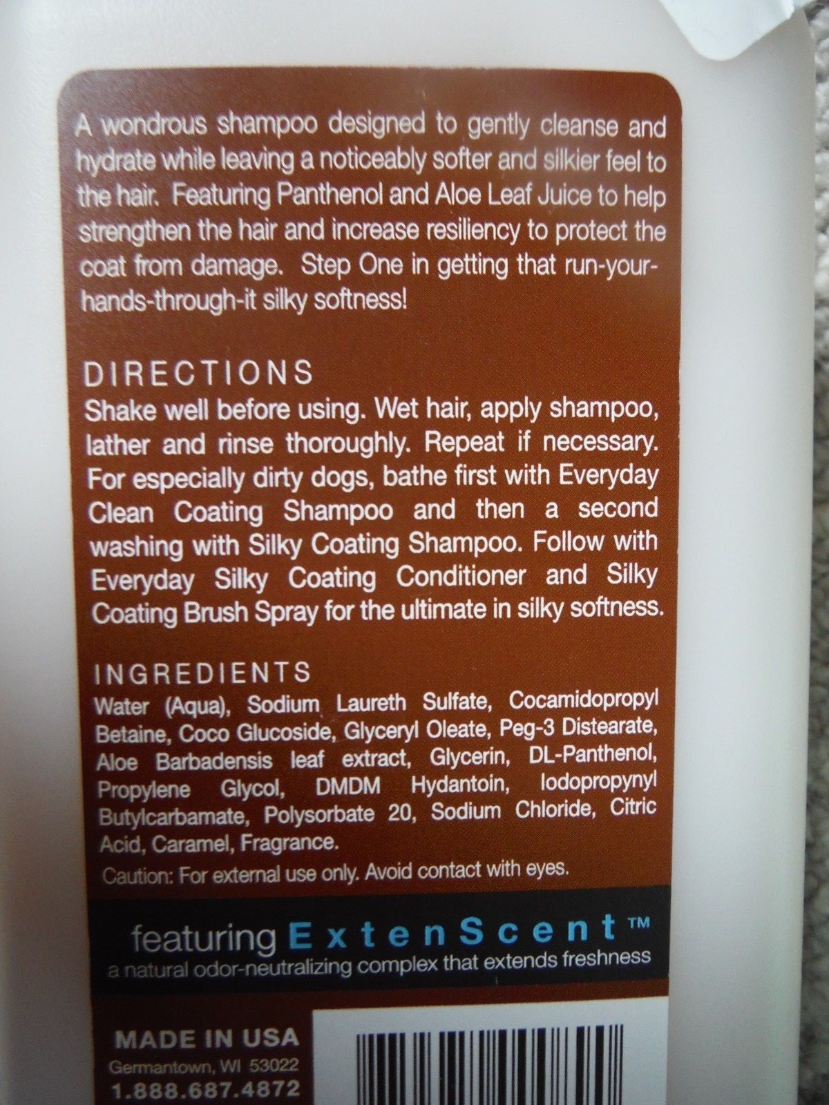 Isle of Dogs Everyday Jasmine & Vanilla Silky Coating Shampoo 16.9 oz. 500ml NEW