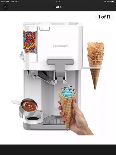 【nutsさま専用】クイジナート Cuisinart ICE-100 Cuisinart ICE-100 Compressor Ice Cream and Gelato Maker