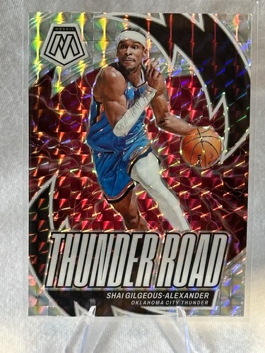 2023-24 Mosaic Silver Mosaic Prizm Thunder Road SHAI 2023-24 Mosaic Silver Mosaic Prizm Thunder Road SHAI