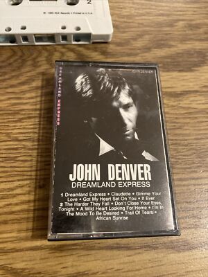 John Denver Dreamland Express Cassette 1985 RCA AFK1-5458