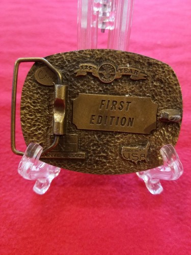 Vintage Klein Tools First Edition Belt Buckle 125 Years 1857 -1982-USA