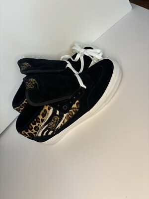Size 10- VANS Half Cab 33 DX Jungle Clash Animal Print Leopard Zebra