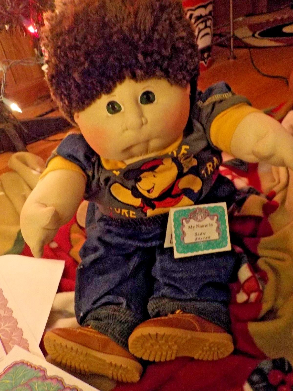 original soft sculpt Chattahoochee Kid Cabbage Patch Kids doll from Xavier Rober