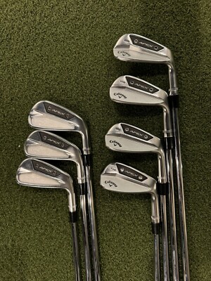 Callaway Apex MB 24/Apex CB 24 Combo Iron Set 4-PW KBS $-Taper 130 X-Stiff RH