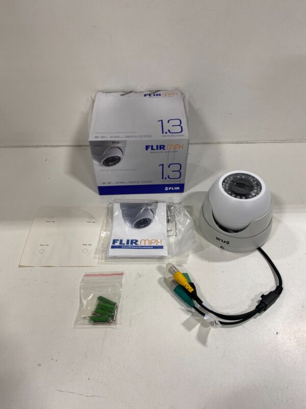 Flir C237ecp Flir 1.3mp Hd Motorized Varifocal Wdr Dome Mpx Camera