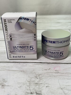 Peter Thomas Roth Ultimate Solution 5 Multitasking Moisturizer .67 oz 20 ml NIB