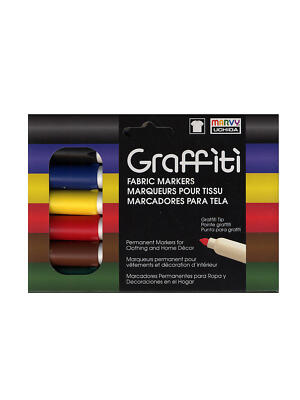 Marvy Uchida Graffiti Fabric Markers
