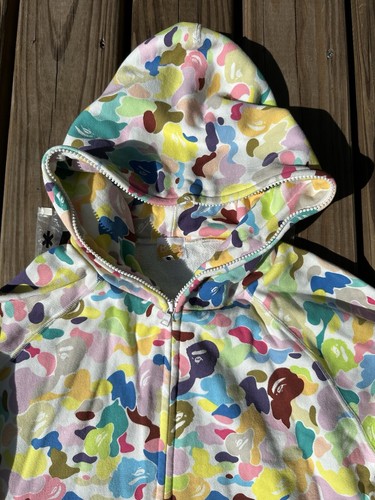レア　old bape 2005 ロンT ベイビーマイロ　ファーストカモ Vintage Bape × Nigo A Bathing Ape Baby Milo Baby Mirock