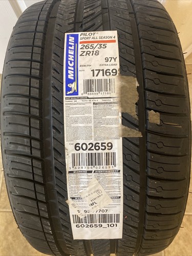Michelin Pilot Sport All Seaseon 4 Black Sidewall Tire (225